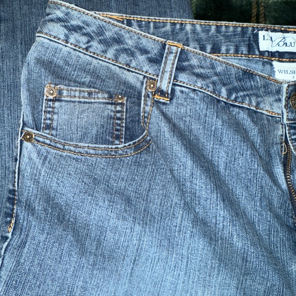 Womens L.A. Blues Wilshire Denim Blue Jeans Size 3 Extra Short 37 x 25 Stretch - Picture 9 of 9